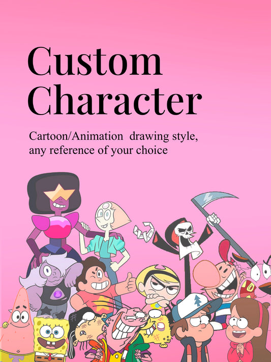 Custom Character Press-Ons