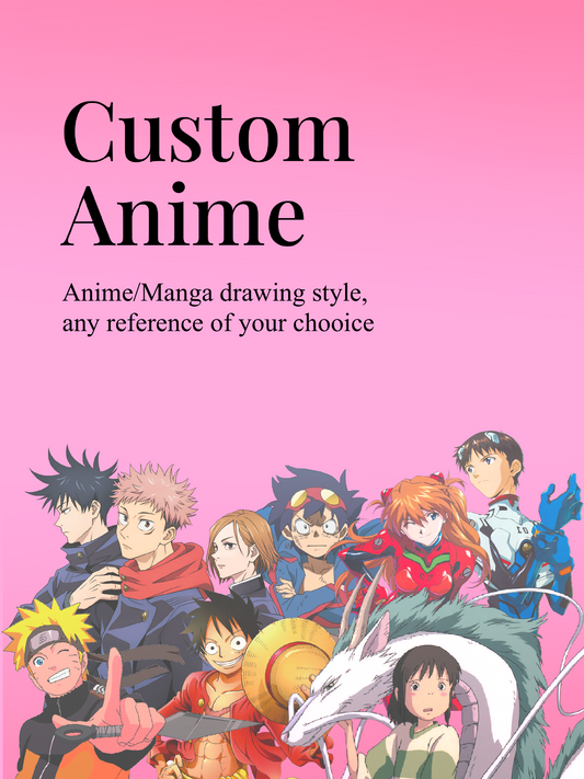 Custom Anime Press-Ons